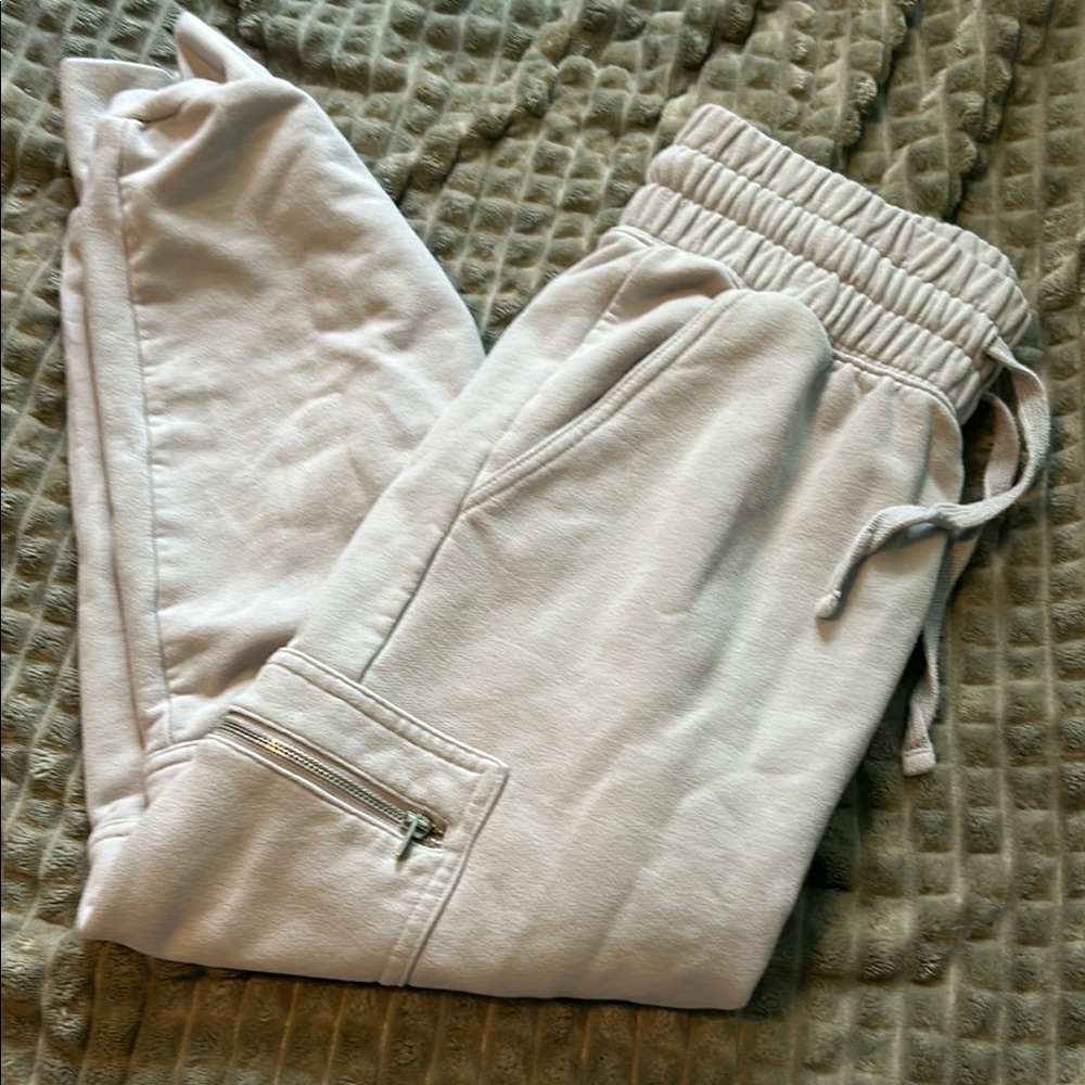 Fabletics Light Gray Joggers